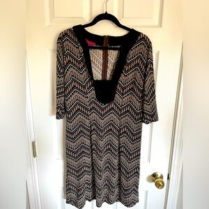 Melissa Masse neutral color dress